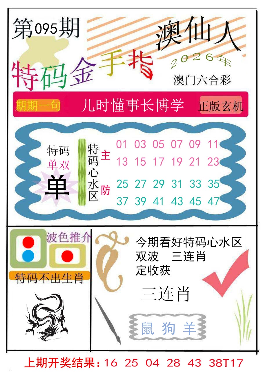 095期特码金手指[图]