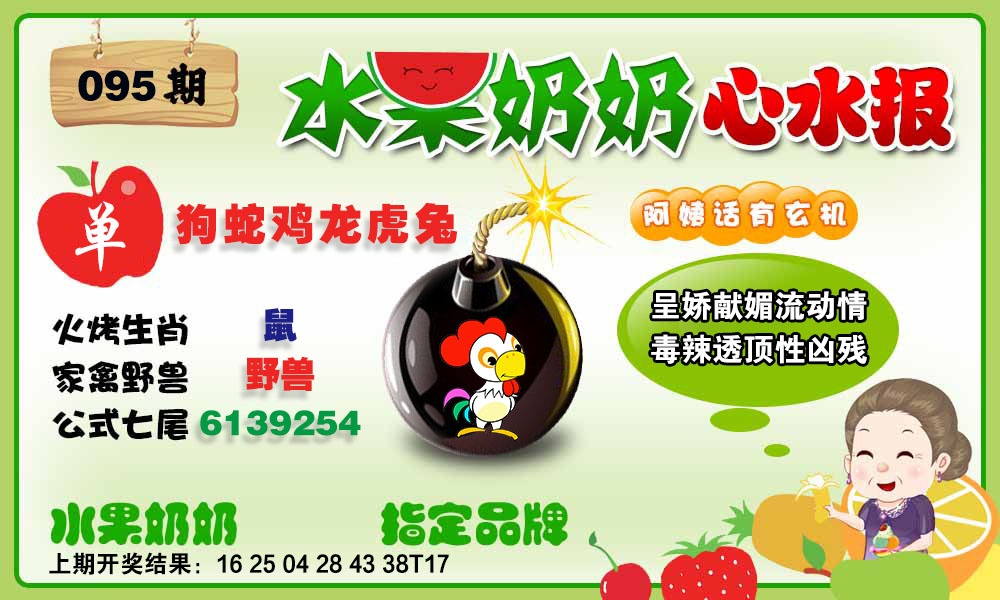 095期水果心水报[图]